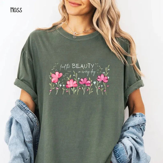 Cottagecore Comfort Tee Plus Size Aesthetic Shirt Soft Cotton