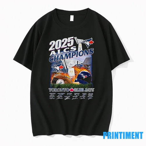 2025 Alcs Champions Toronto Blue Jays Signature Tshirts Sweater