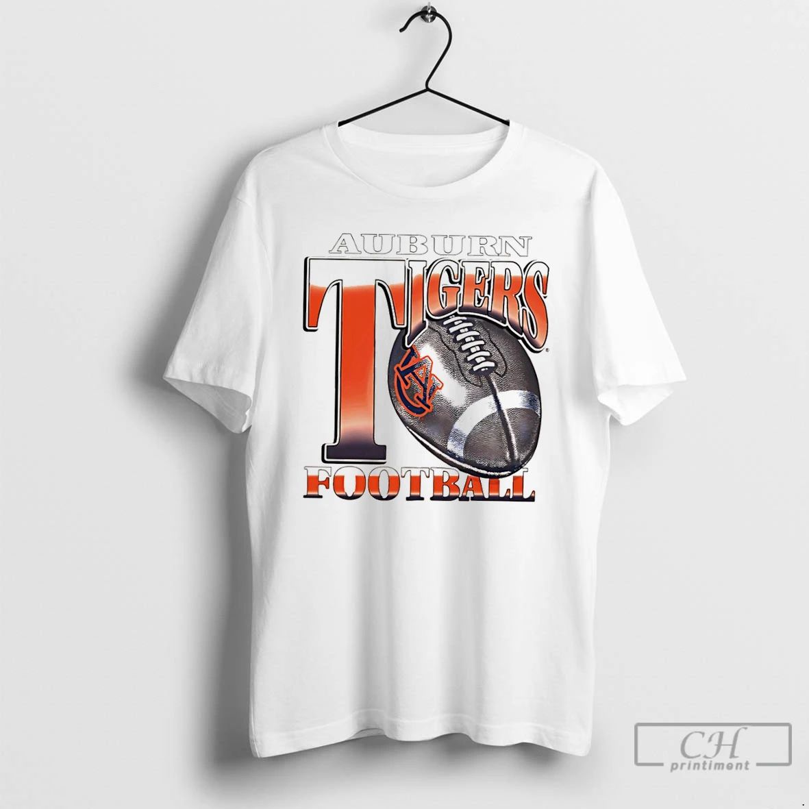 Classic Auburn Tigers Football Logo T Shirts