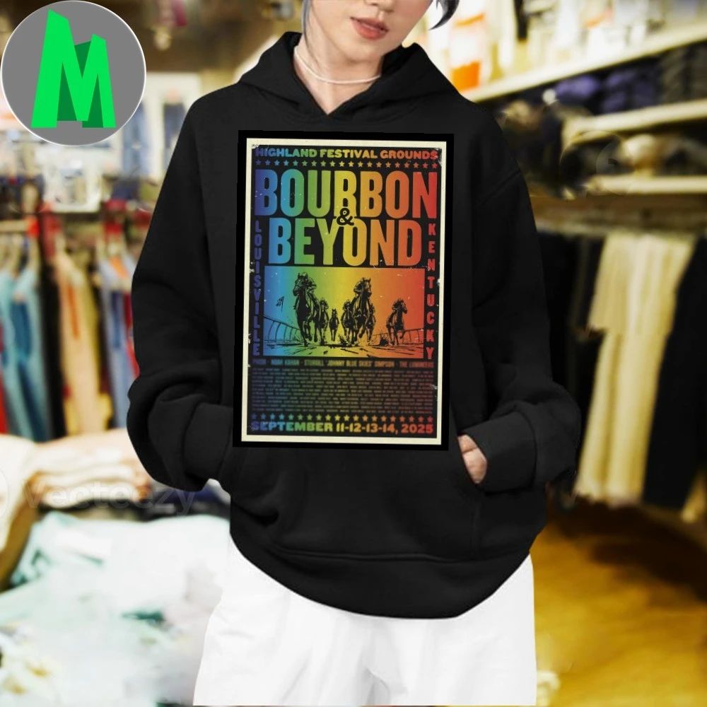 Highland Festival Grounds Bourbon & Beyond Louisville, Kentucky Sep 11-14 2025 Poster Shirt