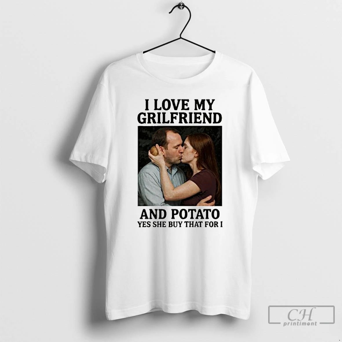 Classic I Love My Grilfriends And Potato Yes She Buy That For I Ornaments