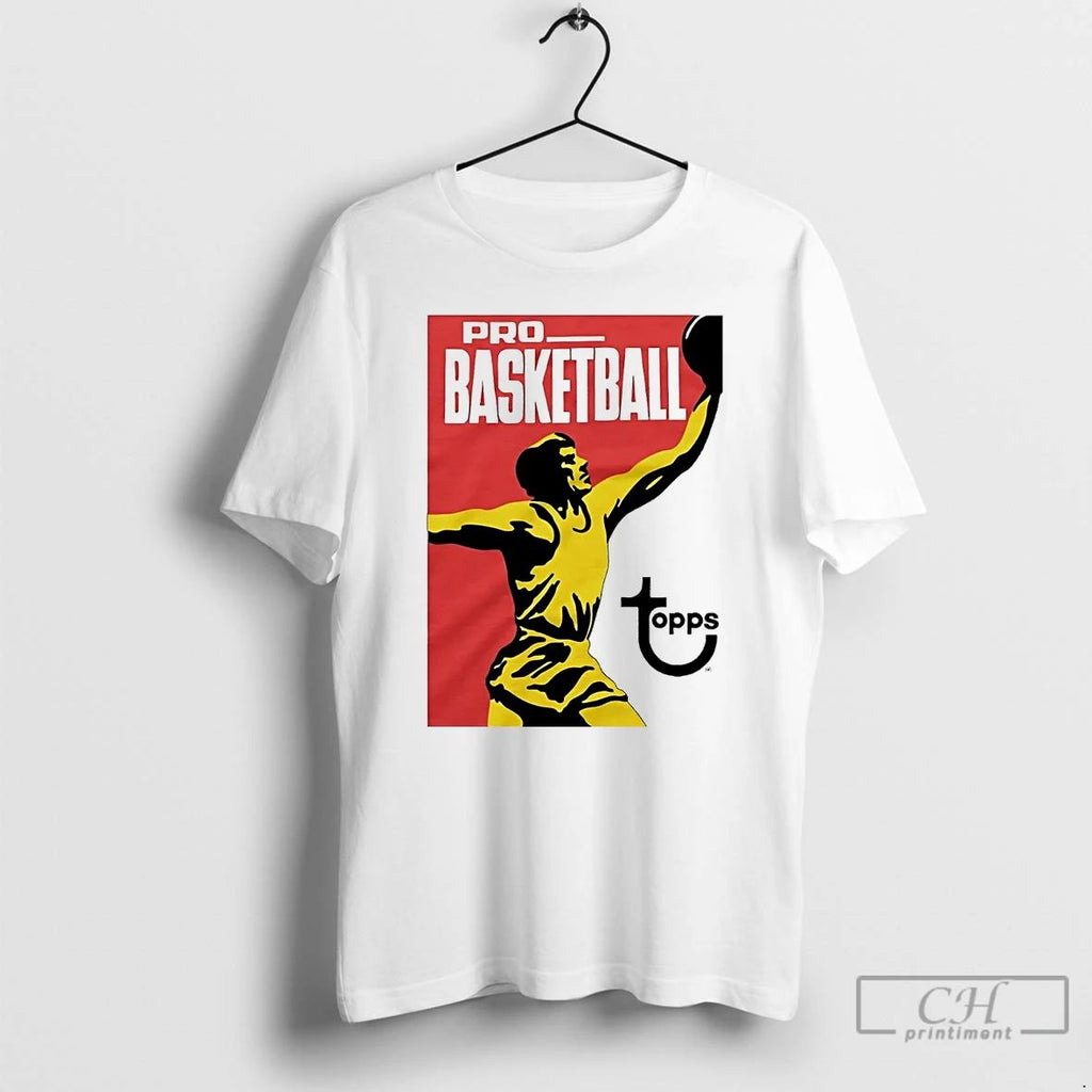 Classic Topps Pro Basketball Player Layups T Shirts