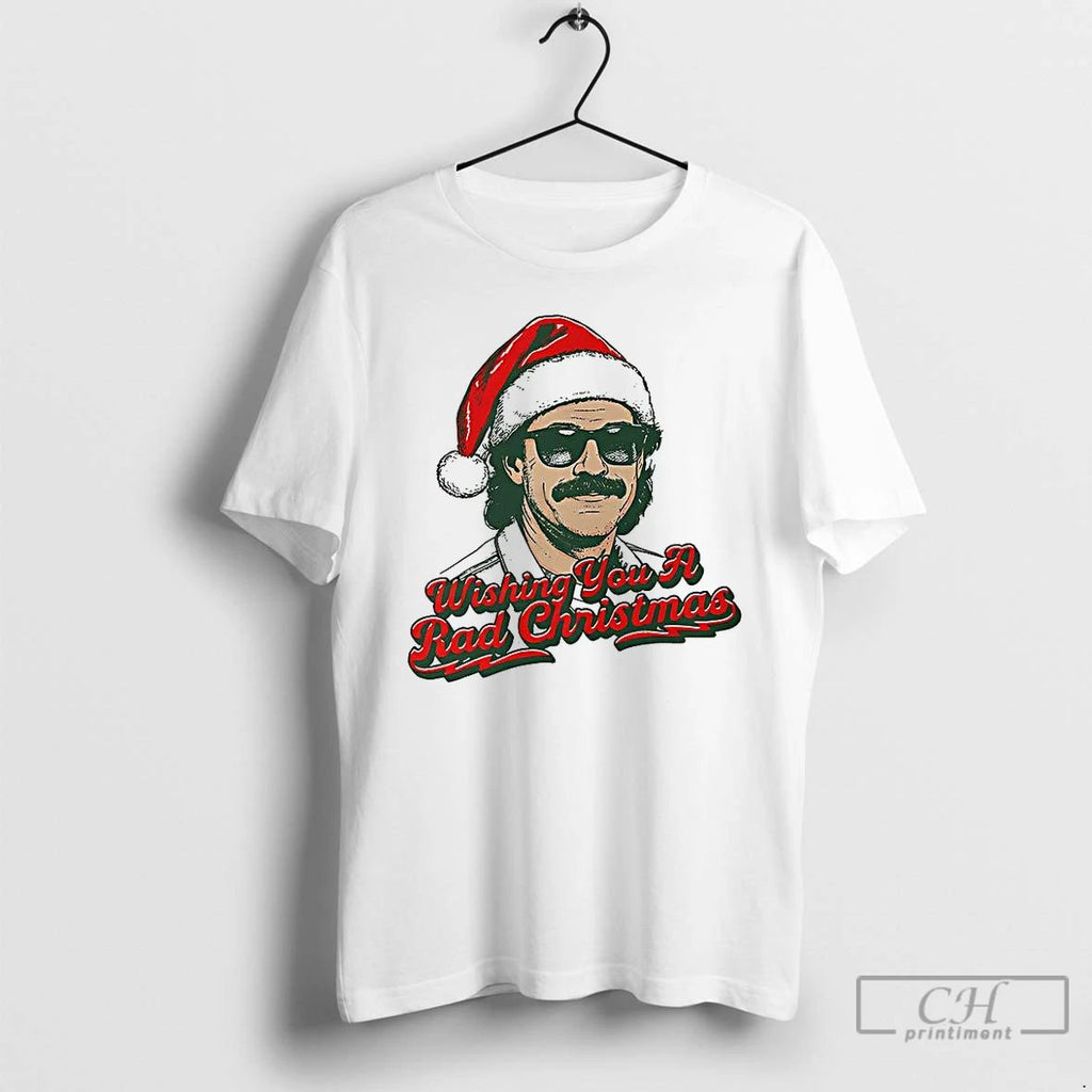 Classic Jim Mcdonald Wishing You A Rad Christmas Meme T Shirts