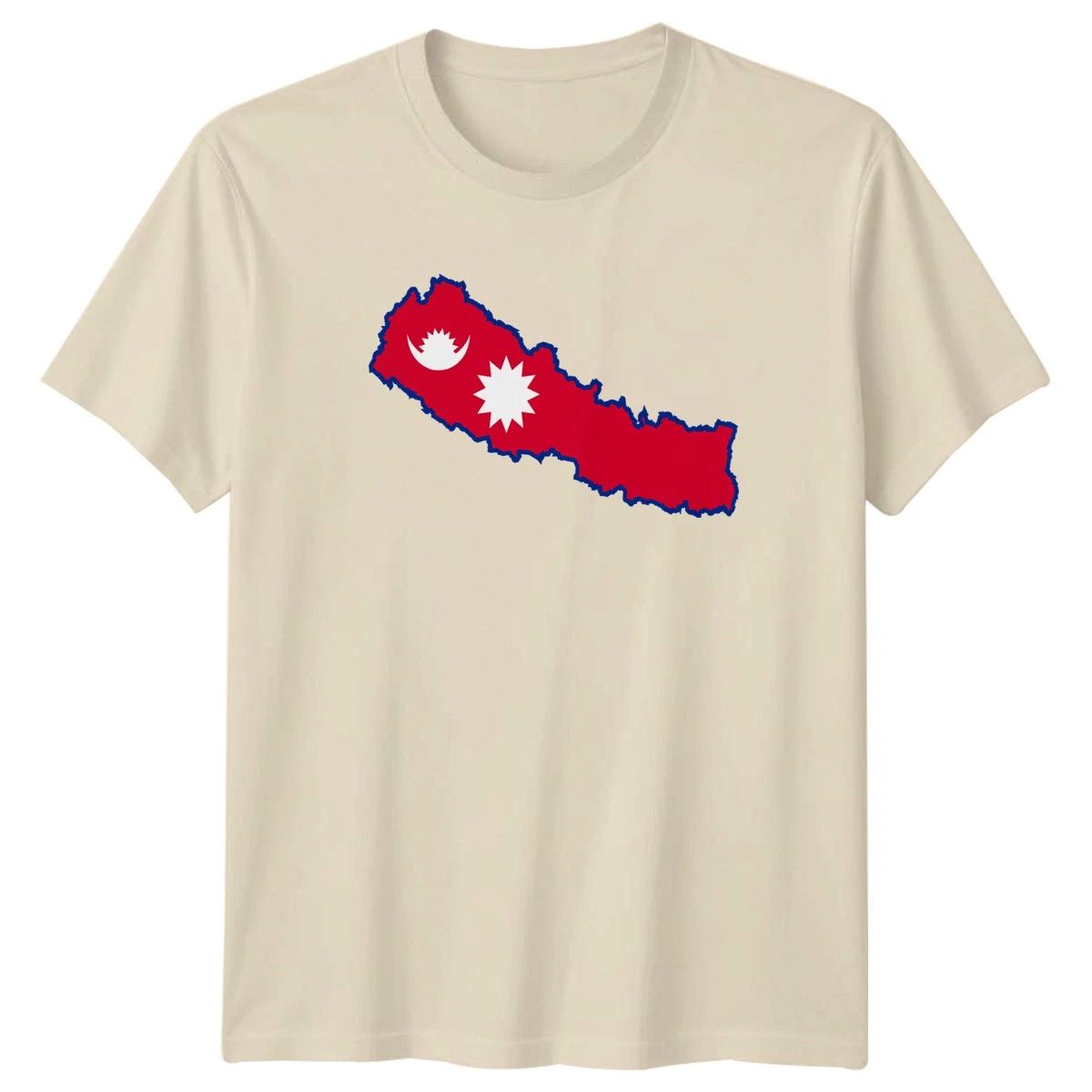 Nepal Map Flag T-Shirt Stylish Nepal Map Nepal Pride Great Birthday Gift