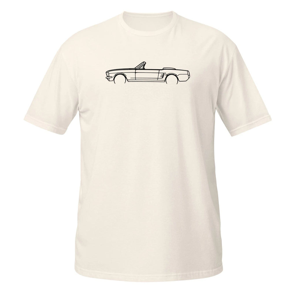 Comfy T-Shirt For Ford Mustang 1966 Car Lovers Birthday Gift Stylish Tee Shirt