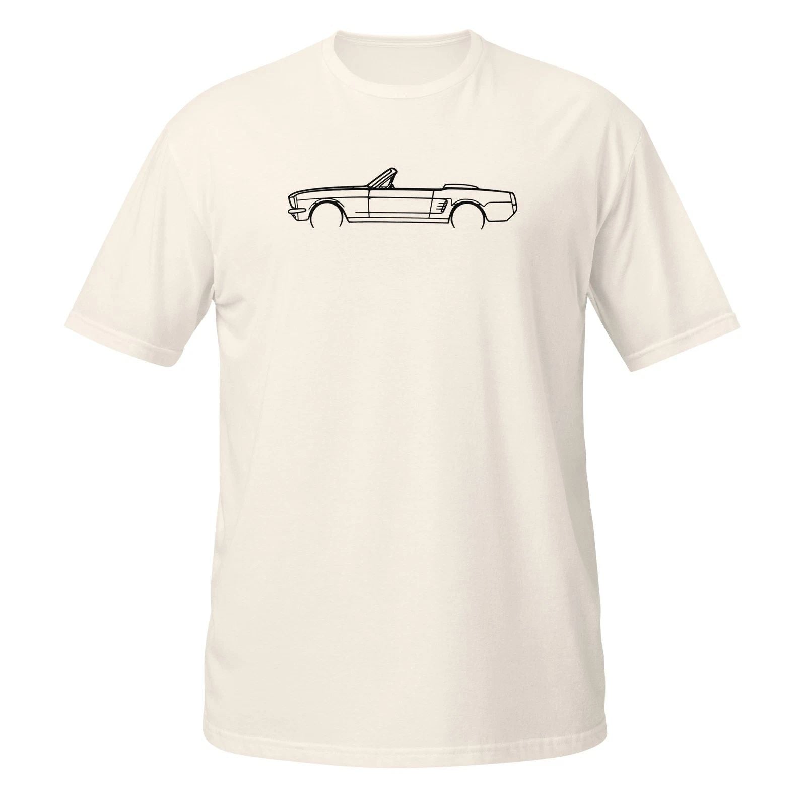 Comfy T-Shirt For Ford Mustang 1966 Car Lovers Birthday Gift Stylish Tee Shirt