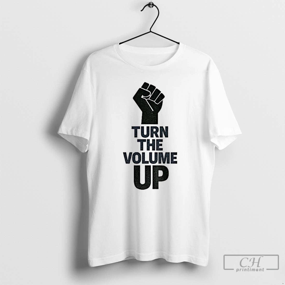 Premium Turn The Volume Up Zohran Mamdani Four Words Baby T Shirts