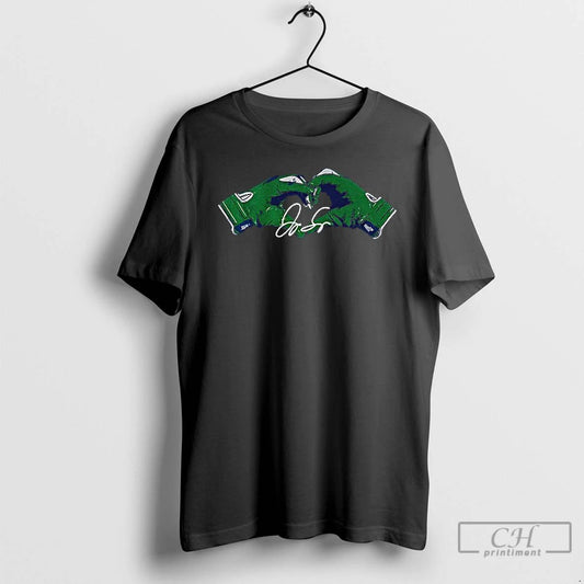 Classic George Springer Green Heart Hands Toronto Blue Jays T Shirts