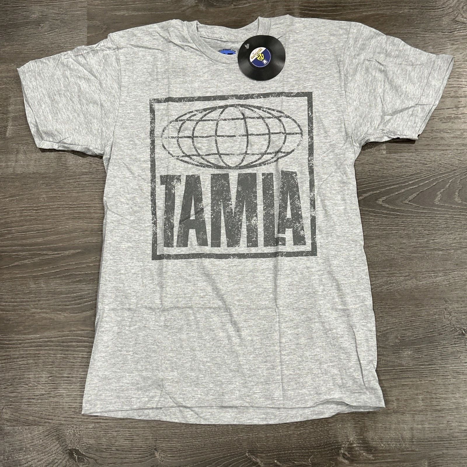 TAMLA Records MOTOWN Official NWT Y2K Retro Record Label Logo T-Shirt Size M