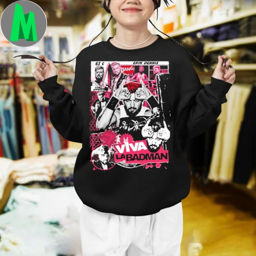 Viva La Badman collage Shirt
