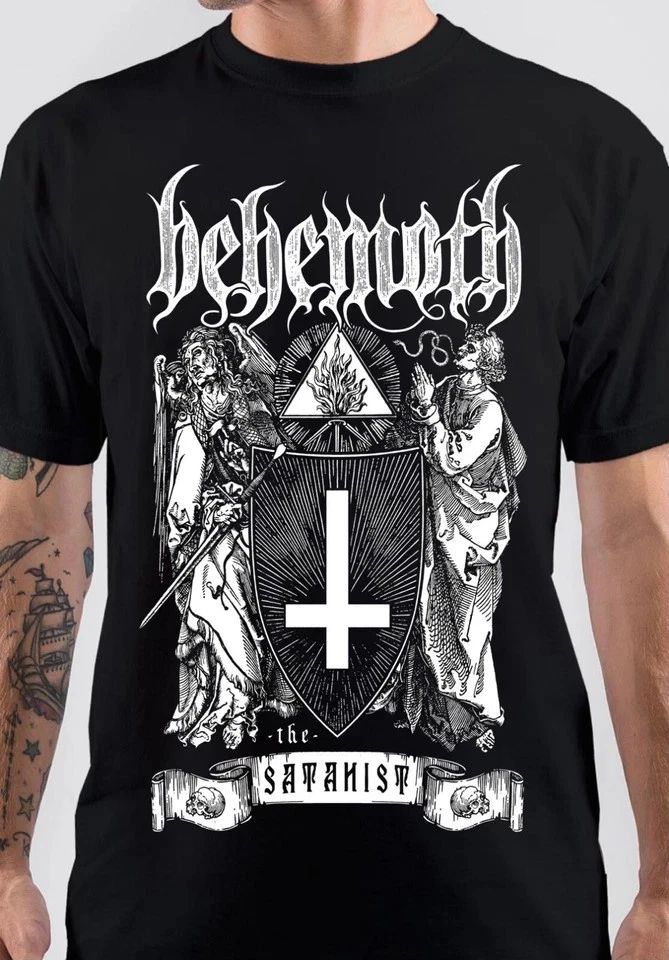 Behemoth Band Rock Tour Concert short sleeve black T-shirt VK10851