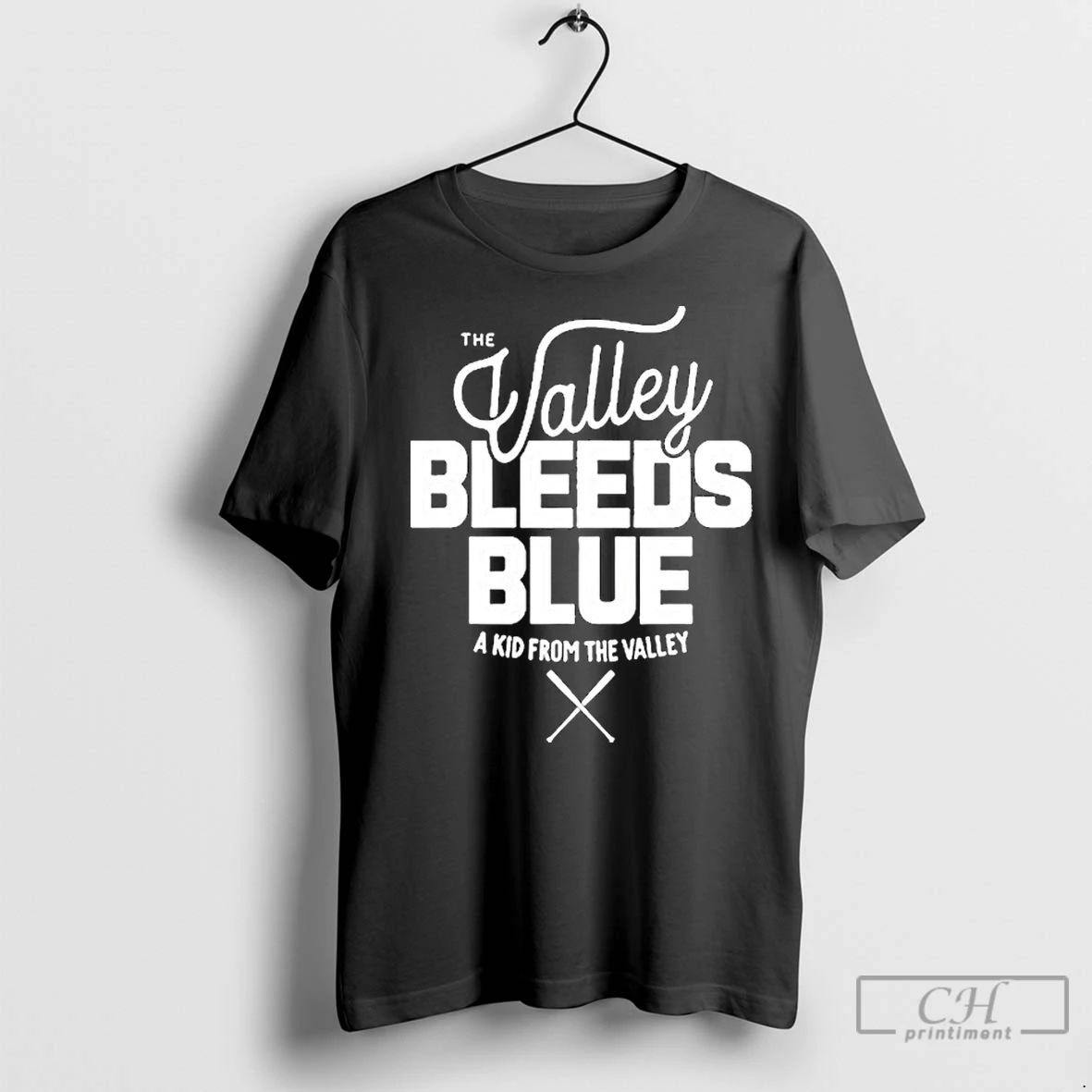 Premium The Valley Bleeds Blue A Kid From The Valley