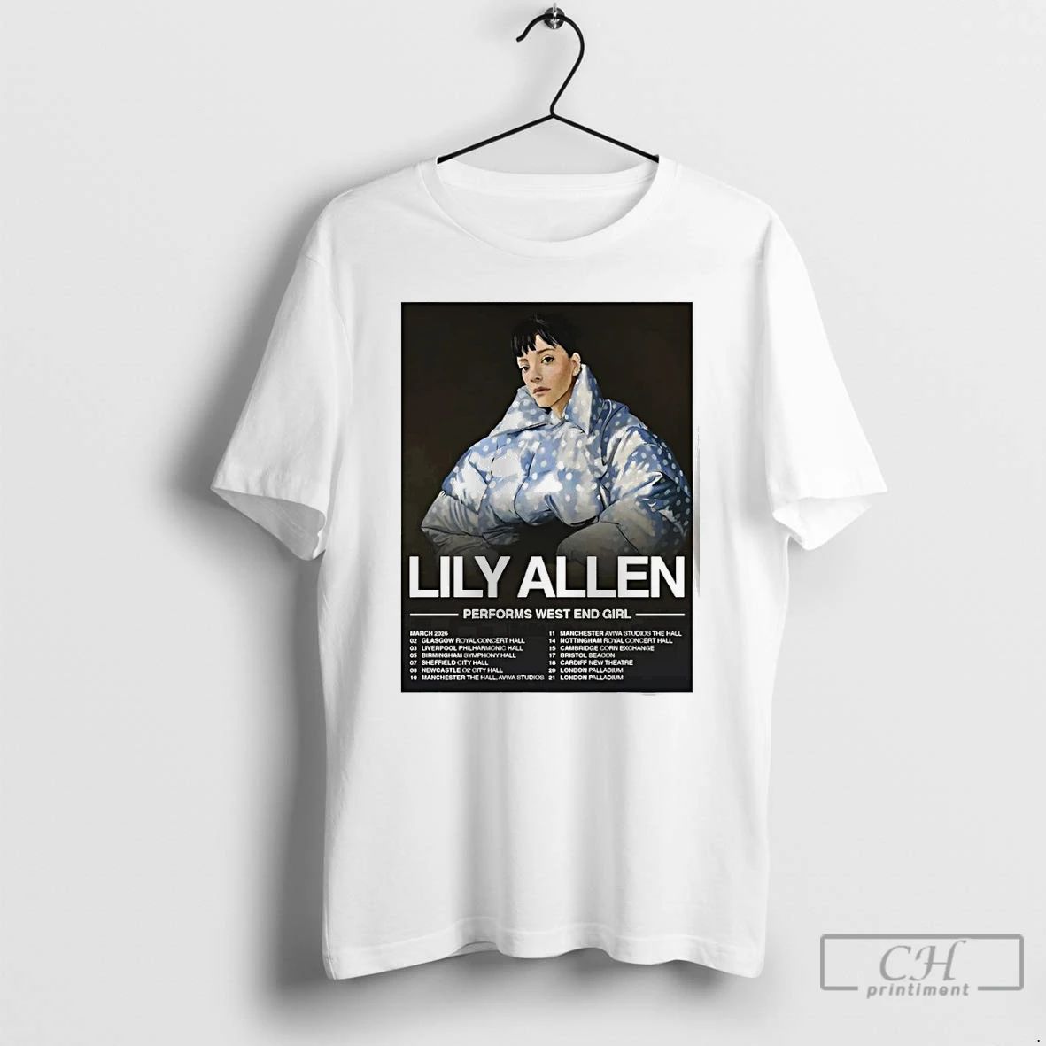 Premium Lily Allen West End Girl Tour 2026 Performs West End Girl T Shirts