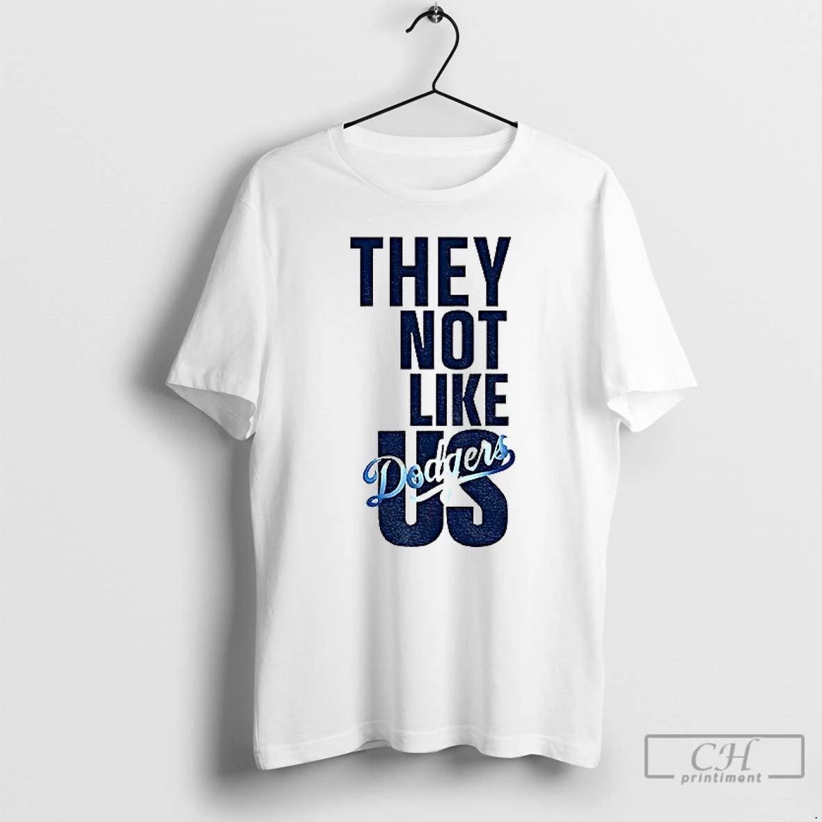 Classic They Not Like Us Dodgers World Champs T Shirts
