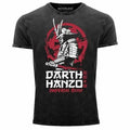 Mens Vintage Shirt Hattori Hanzo Parody Darth Vader Movie Movie Print Shirt