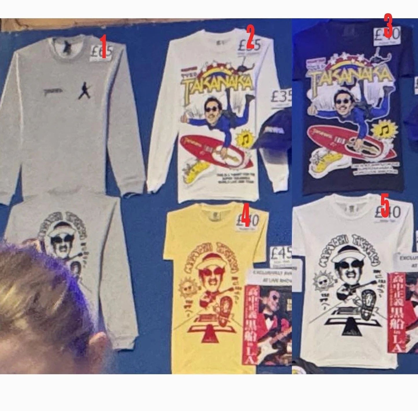 Masayoshi Takanaka Super Takanaka World Tour 2026 T Shirt Reprint