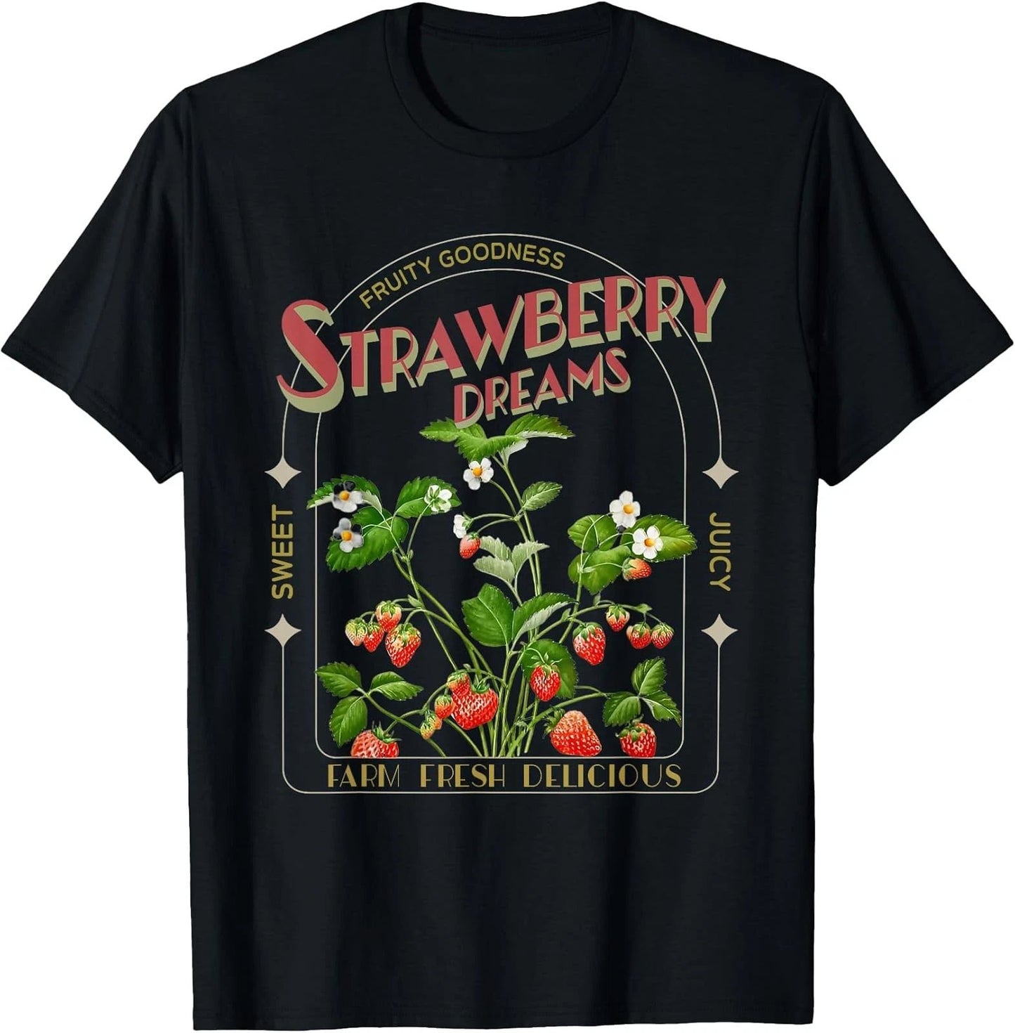 Strawberry Dream Cute Strawberry Gift For Men Fruit Lovers T-Shirt