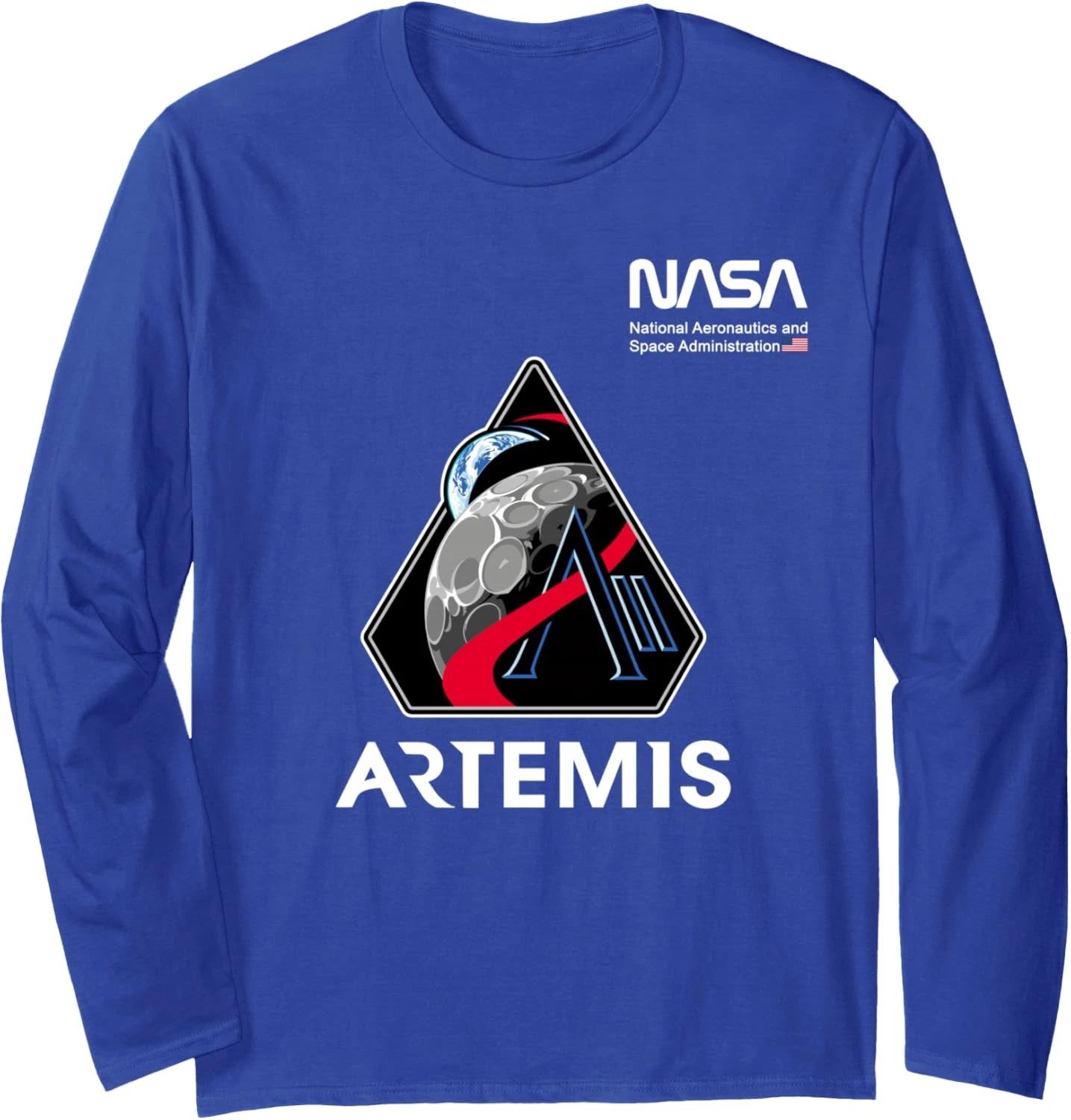 Artemis II Mission Lunar Flyby 2026 Long Sleeve T-Shirt