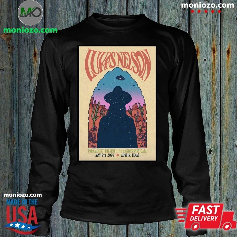 Lukas Nelson 5 9 2026 Austin TX Poster Shirt
