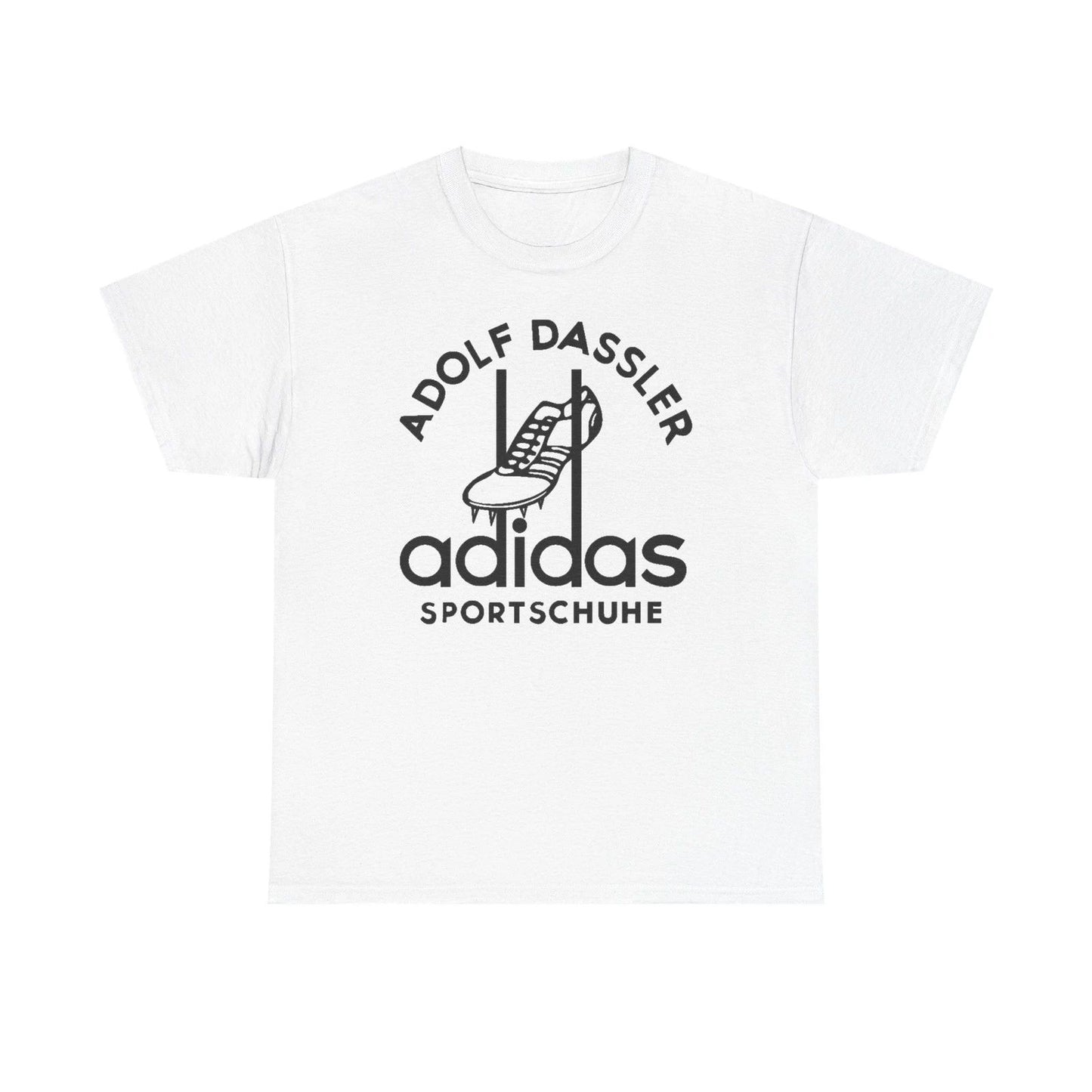 Sportschune Athletic Tee, Vintage Adidas Gym Shirt, Retro 1949 Dassler Sports