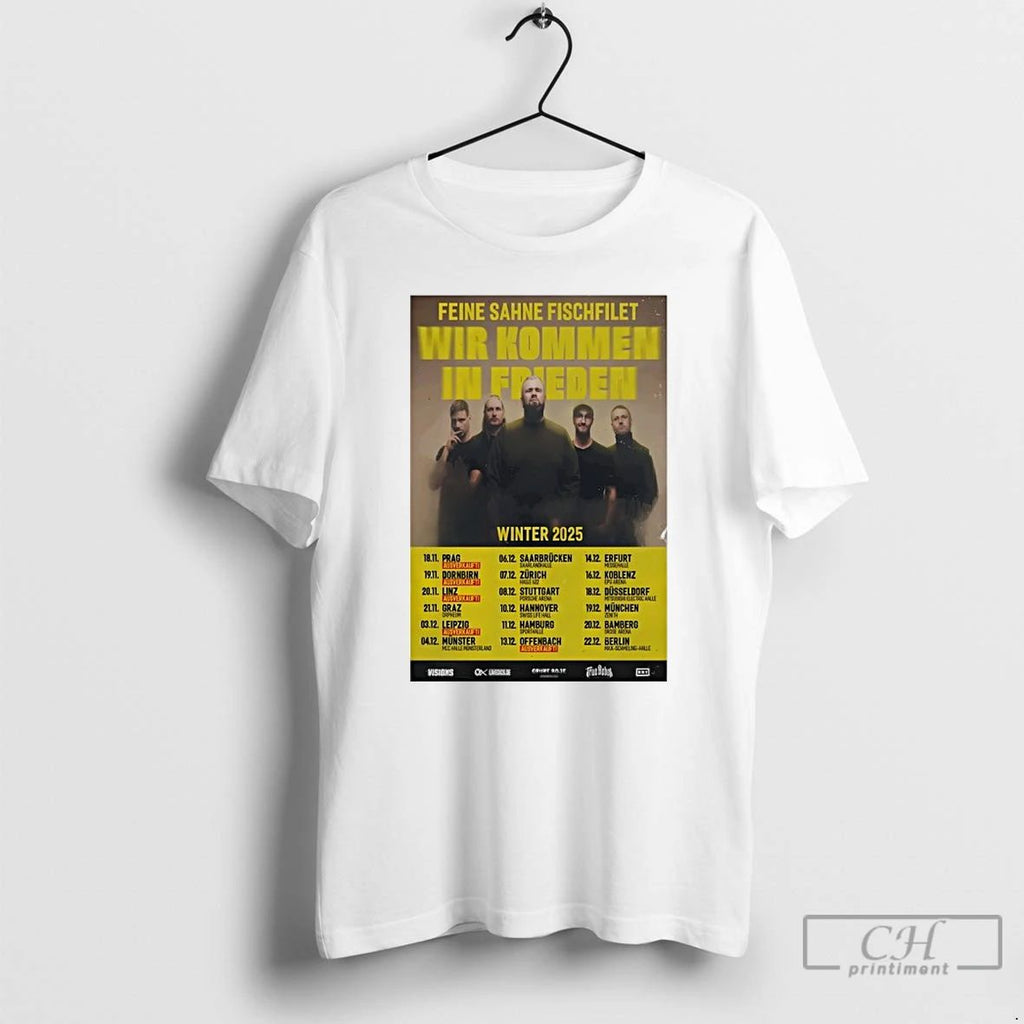 Premium Feine Sahne Fischfilet Winter 2025 Tour T Shirts