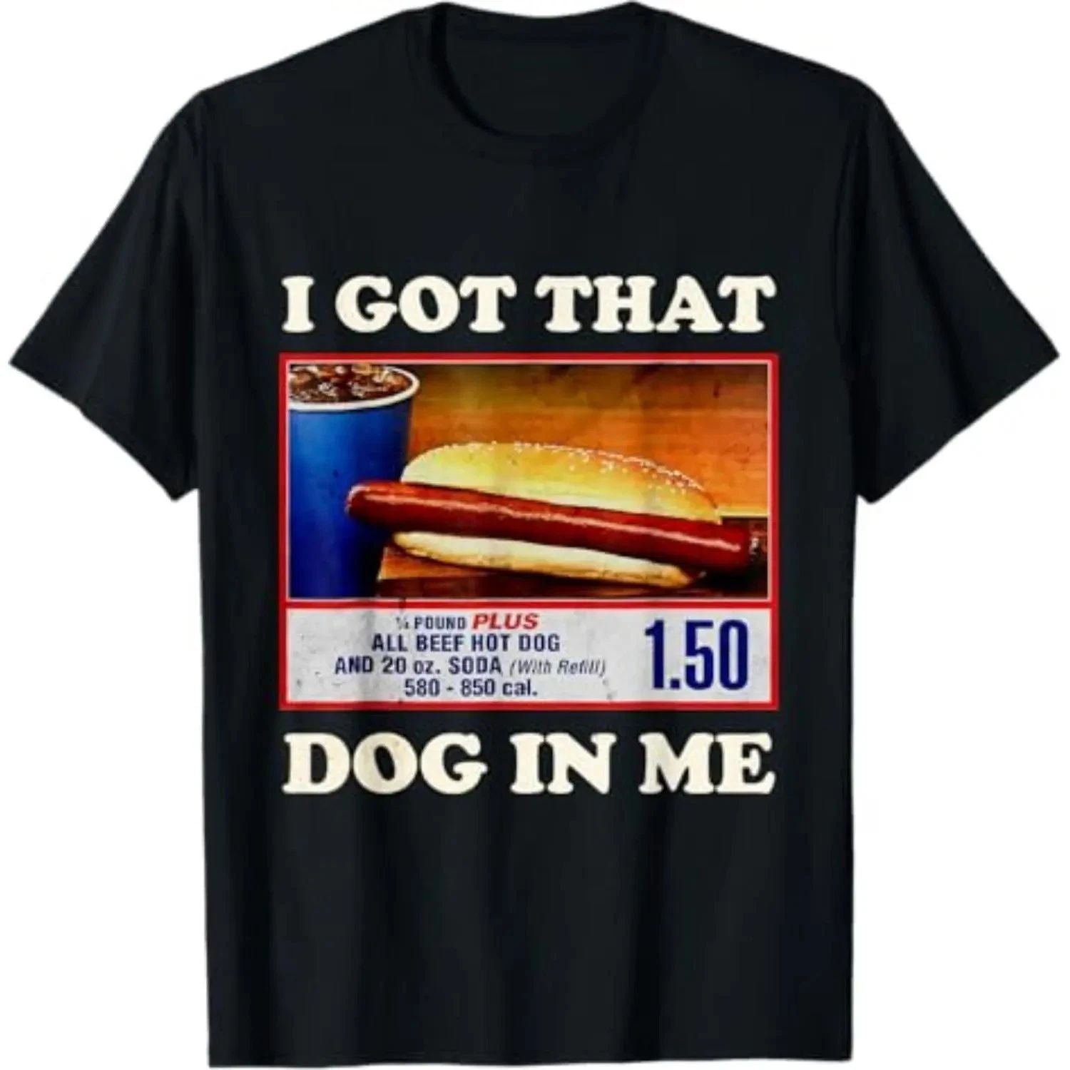I Got That Dog In Me Funny Combo 4th Of July Vintage Meme T-Shirt