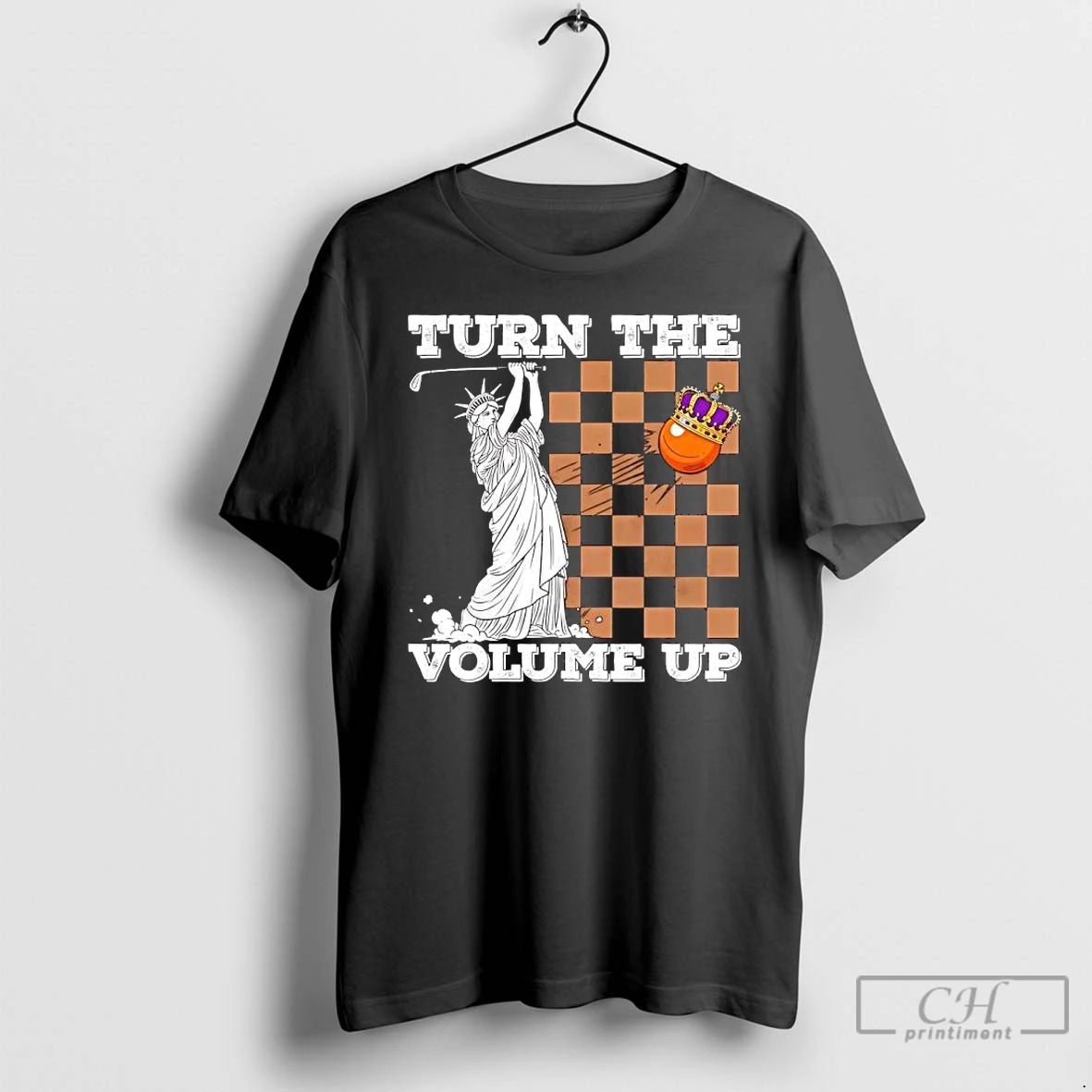 Premium Turn The Volume Zohran Mamdani Beats Trump Orange T Shirts