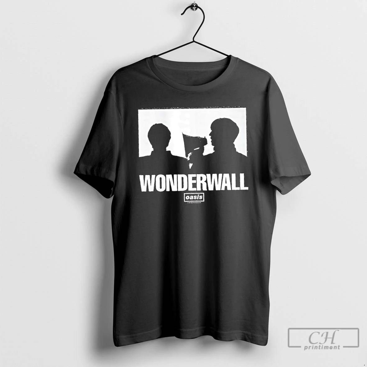 Classic Oasis Single Wonderwall Graphic T Shirts