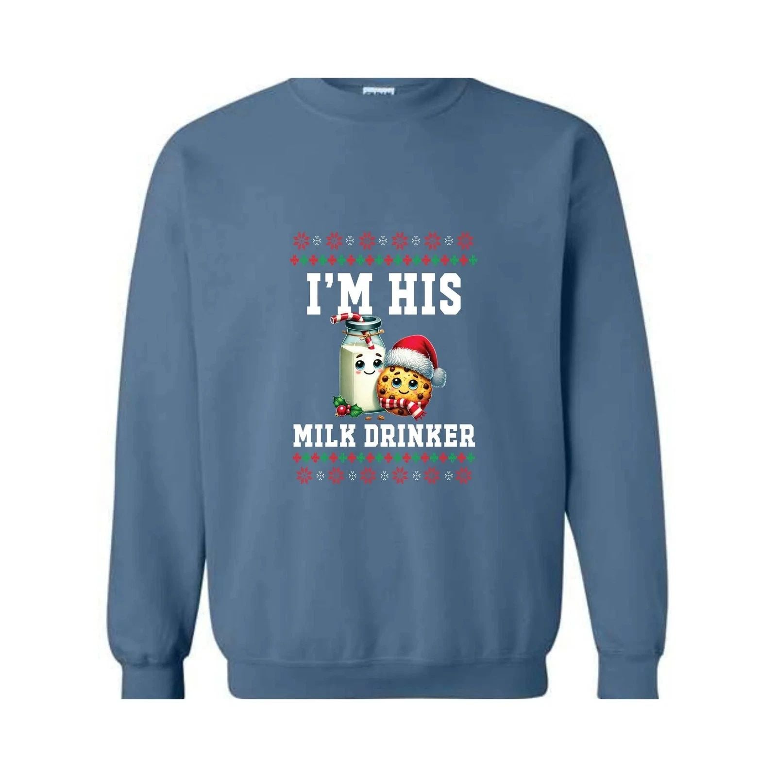 Cute Christmas Couple Sweatshirt, Christmas Matching Sweatshirt, Husband Christm