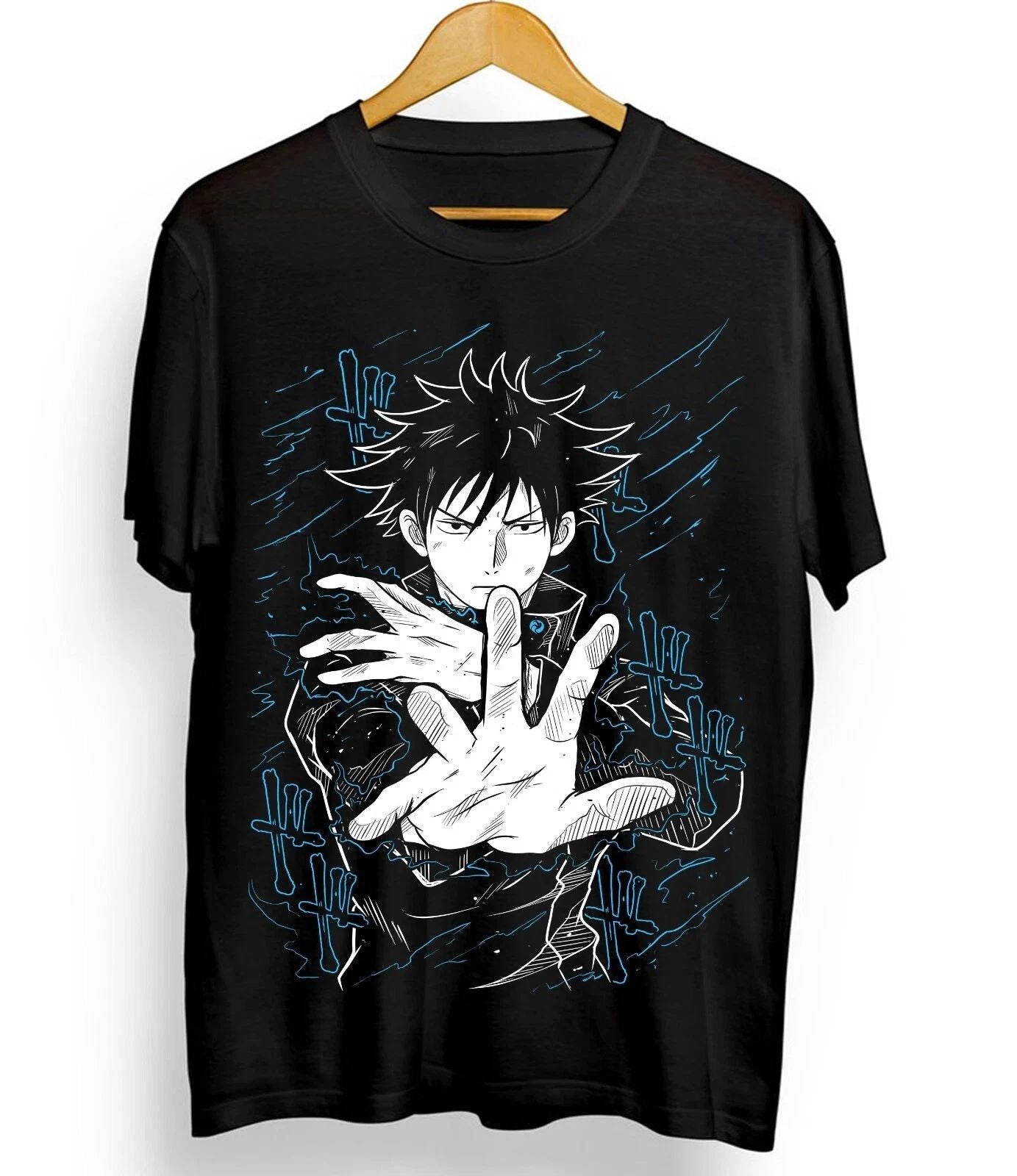 Megumi Fushiguro Jujutsu Kaisen Anime T-Shirt  Anime Unisex