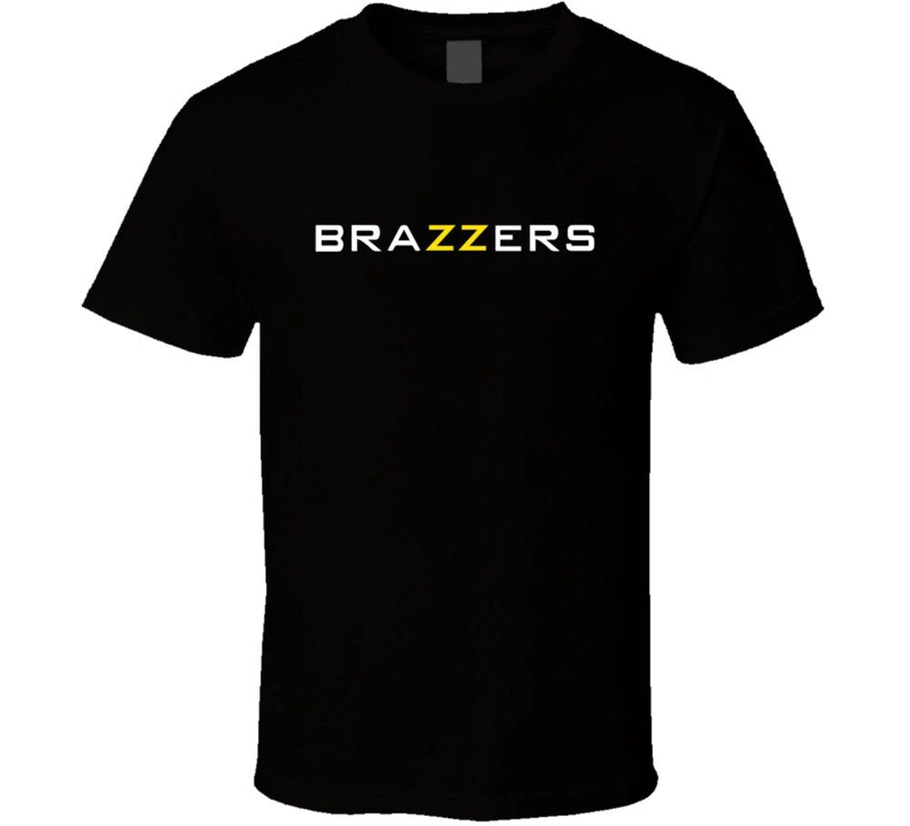 Brazzers T Shirt Porno Website Black Geek Nerdy Gift Tee