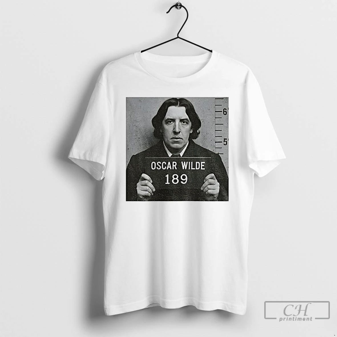 Classic Oscar Wilde 189 Mugshot Funny Literary Meme T Shirts
