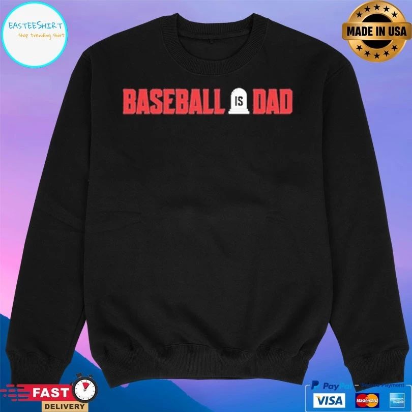 Section 10 Baseball Is Dad T-shirt