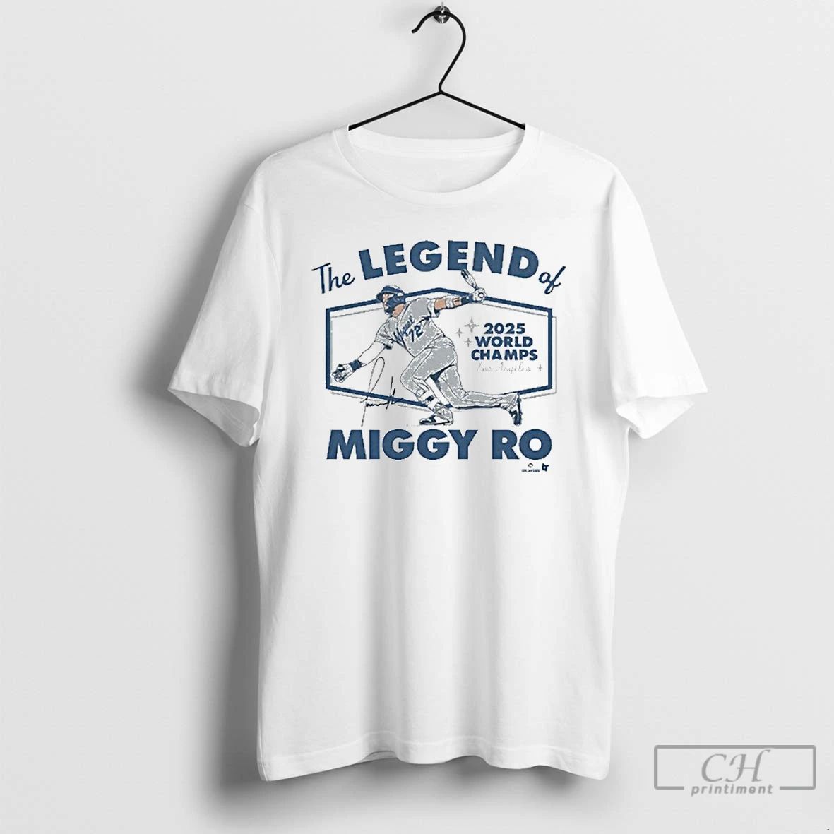 Premium Miguel Rojas The Legend Of Miggy Ro 2025 World Champs T Shirts