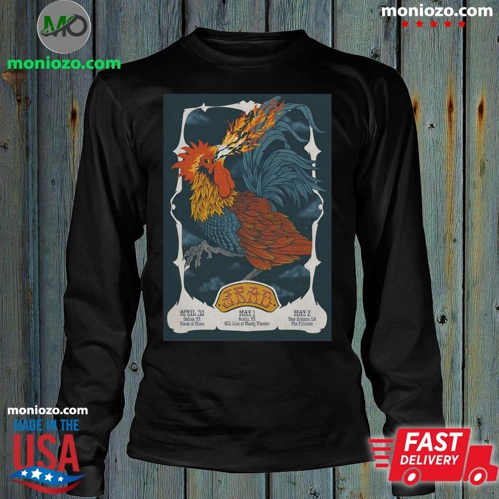 Joe Russo’s Almost Dead April 30 2026 Dallas TX Poster Shirt