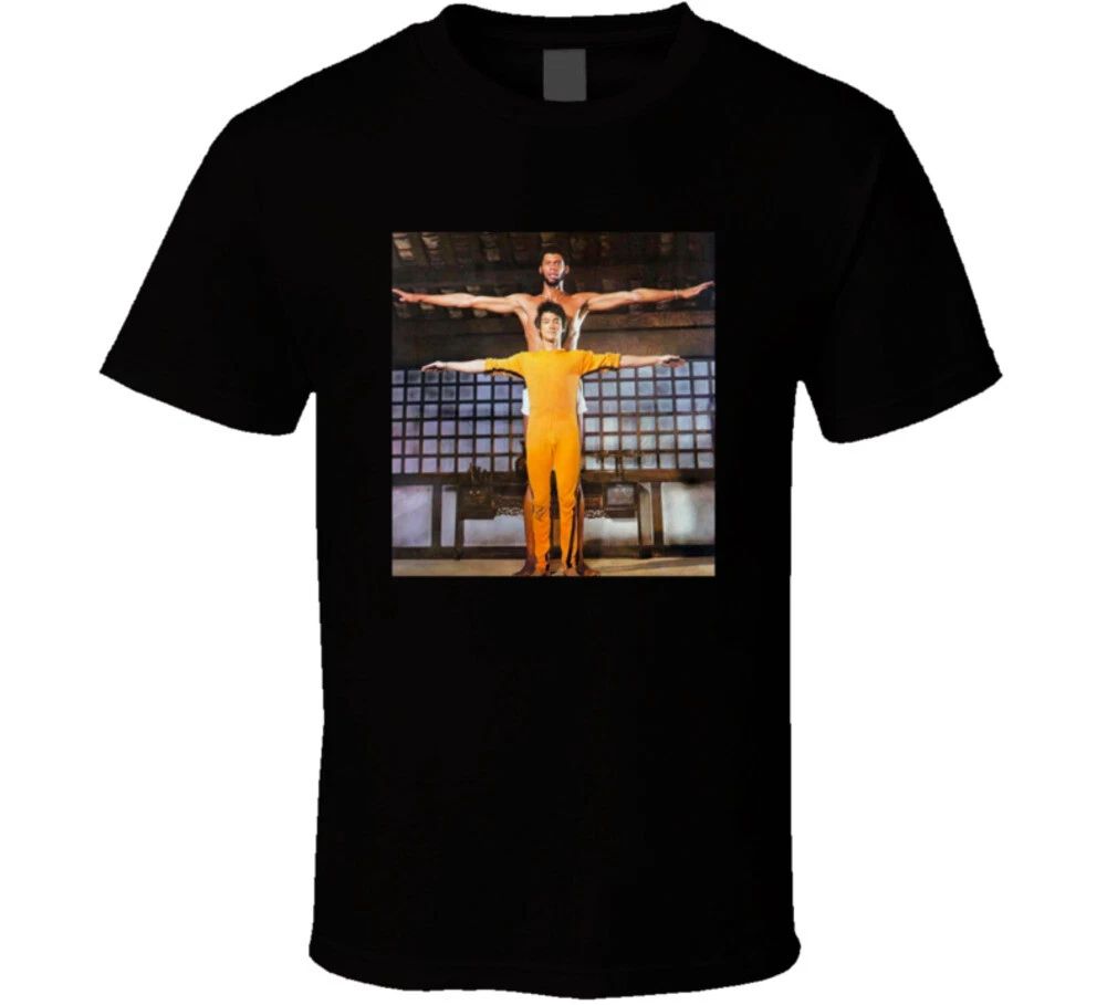 Bruce Lee Kareem Abdul-jabbar Standing 1972 T Shirt
