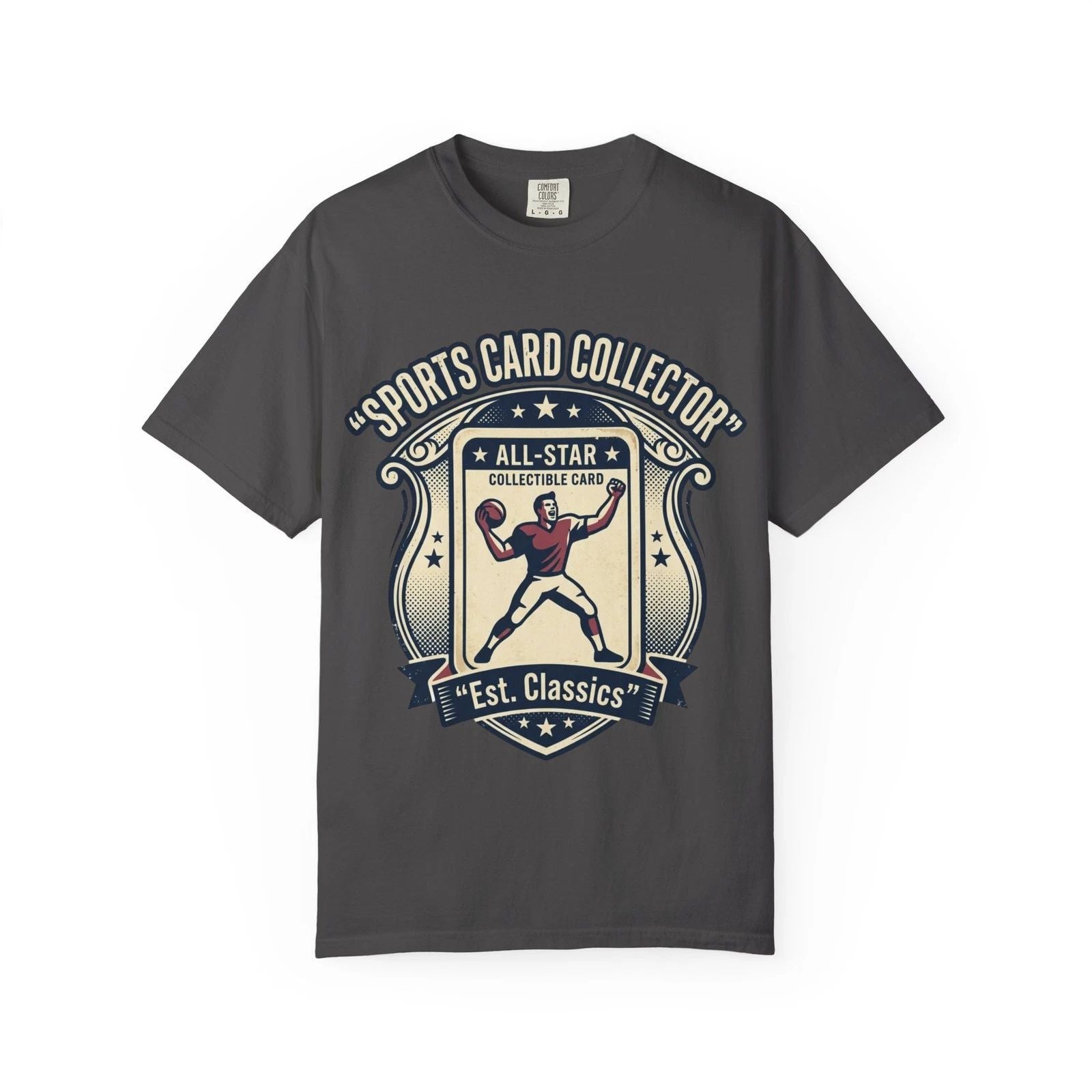 Sports Card Collector Tee | All-Star Vintage Baseball Trading Card Design