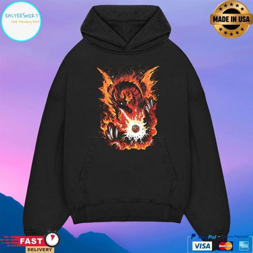 Fiery Red Dragon T-shirt