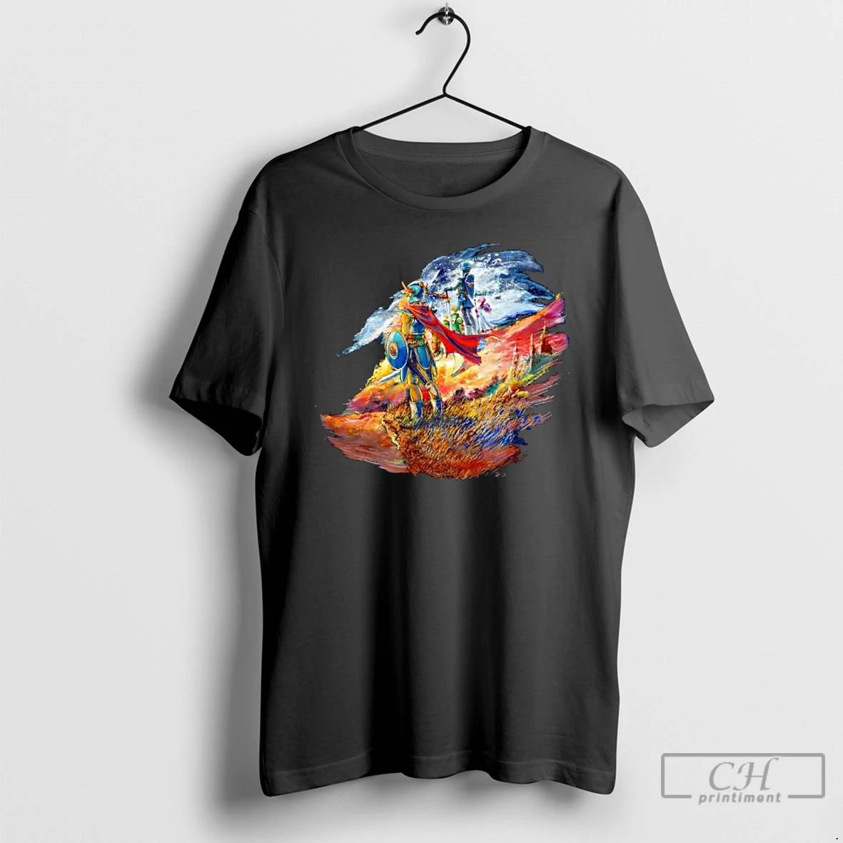Classic Dragon Quest I Ii Hd 2d Remake Art T Shirts