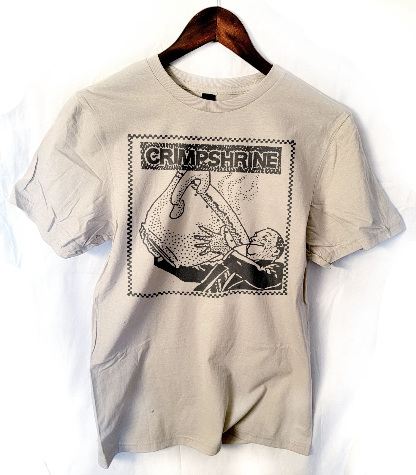 Crimpshrine band t shirt US  punk   hardcore