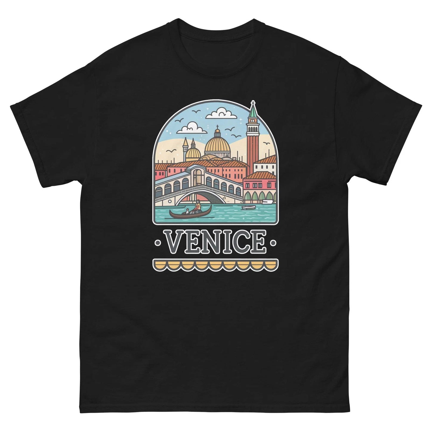 Venice World Travel Urban Area City T-Shirt