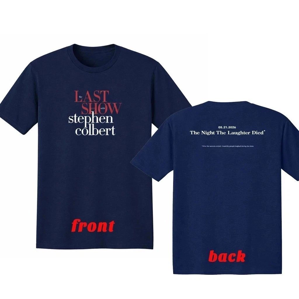 The Last Show T-Shirt- BESTSELLER 2 Sides- (Navy)