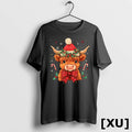 Highland Cow Mooey Xmas Heifer Santa Hat Cute Christmas Tshirts Sweater