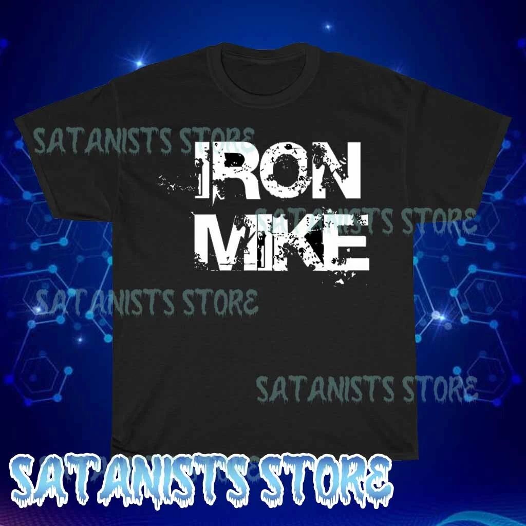 New Iron Mike Tyson Boxing Champion Men's Black T-shirt Funny Size S to 5XL