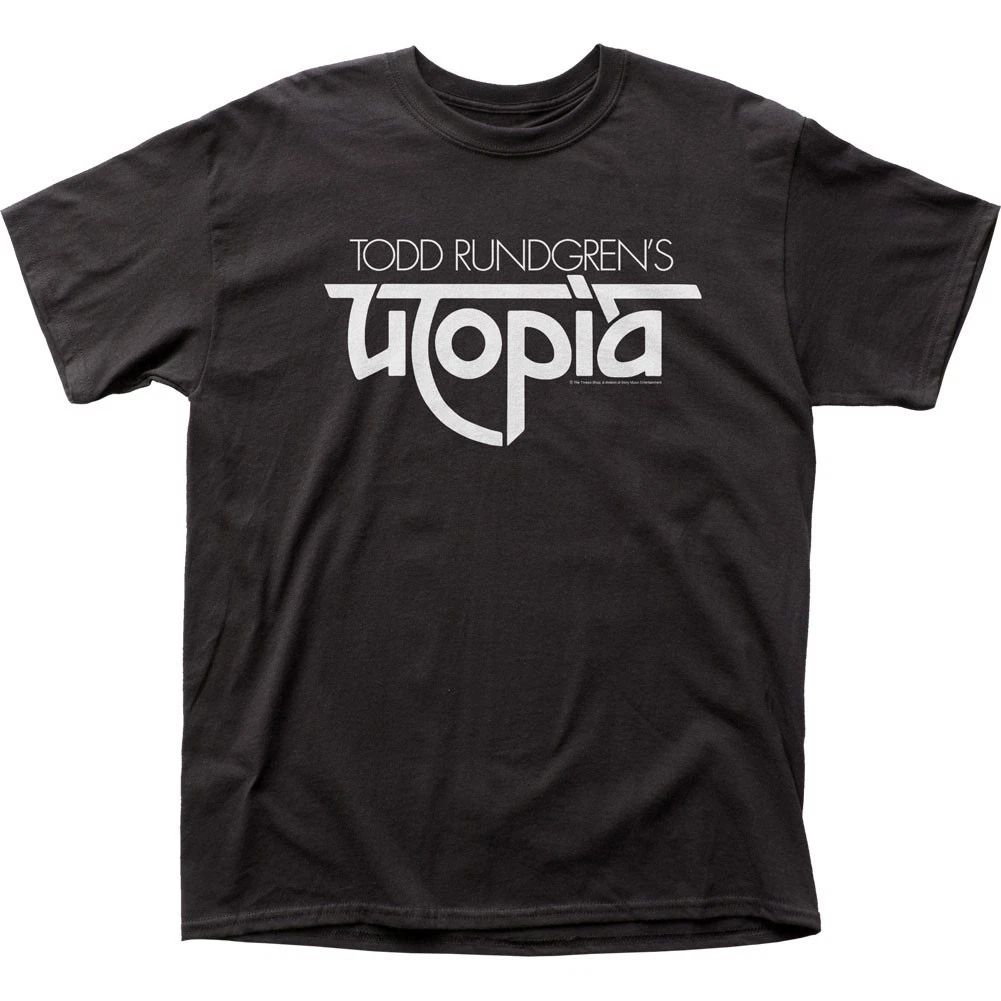 Todd Rundgren Utopia Mens T Shirt Music Classic Concert Rock Band Tee New Black