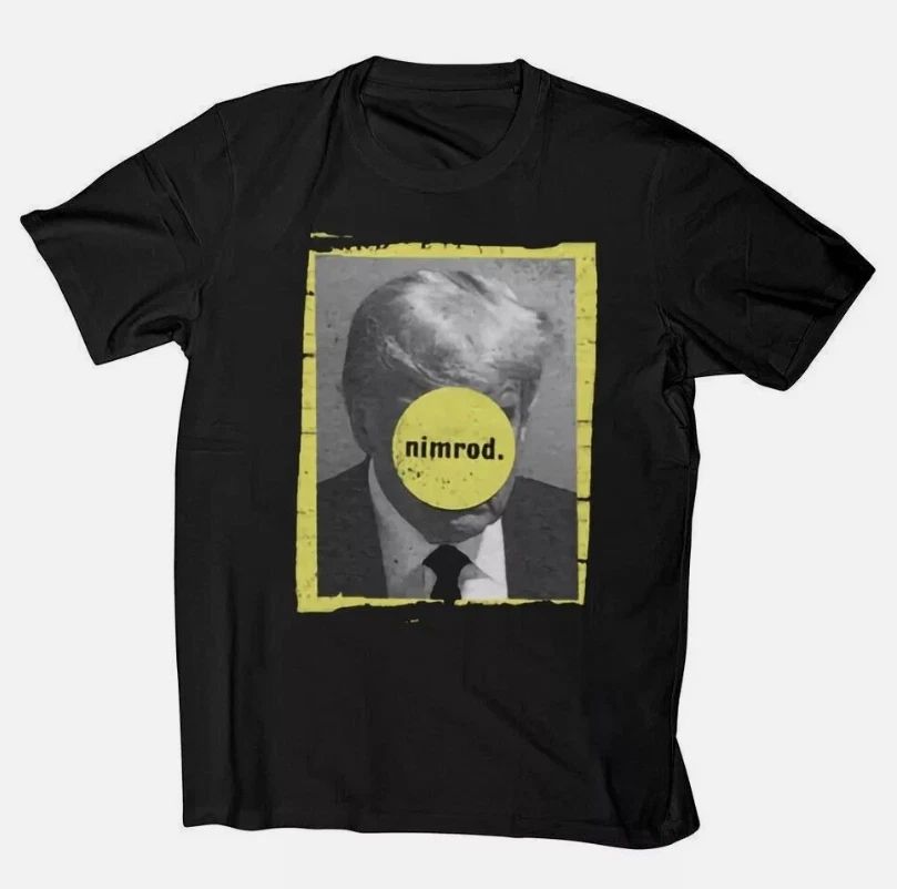Green Day Nimrod Trump Mugshot T-shirt Nimrod 45 Trump Shirt