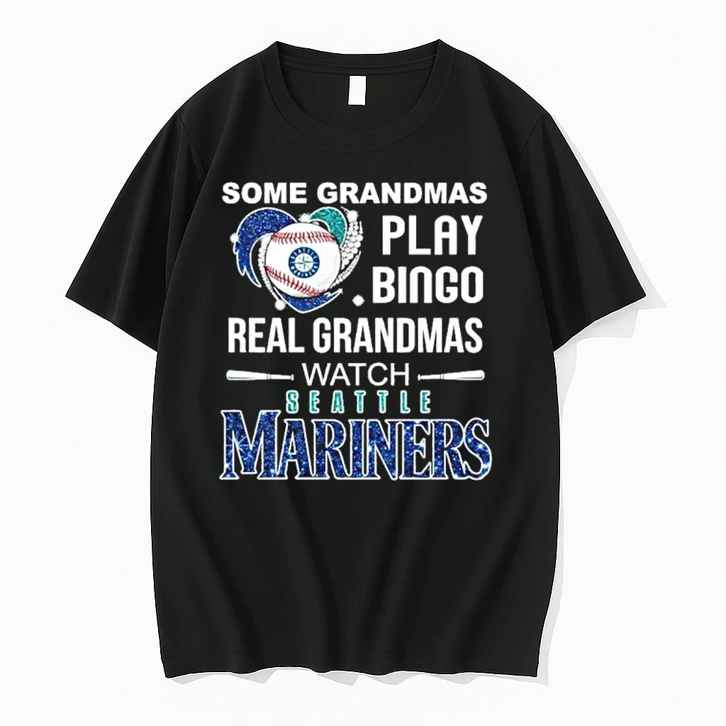 Some Grandmas Play Bingo Real Grandmas Watch Seattle Mariners Postseason Tshirts Sweater