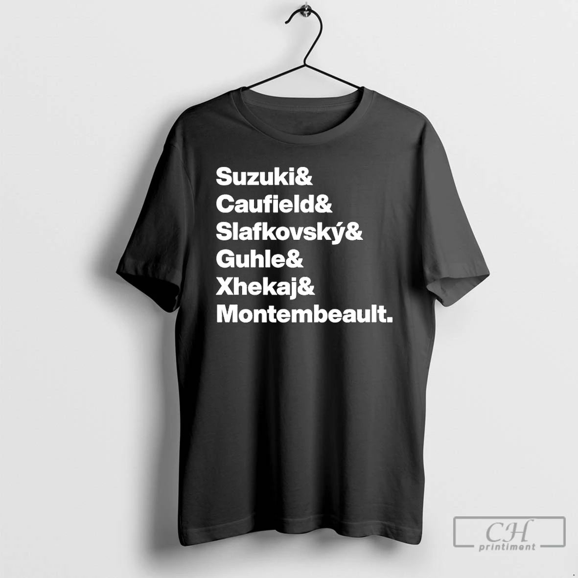 Classic Suzuki Caufield Slafkovsky Guhle Xhekaj Montembeault T Shirts