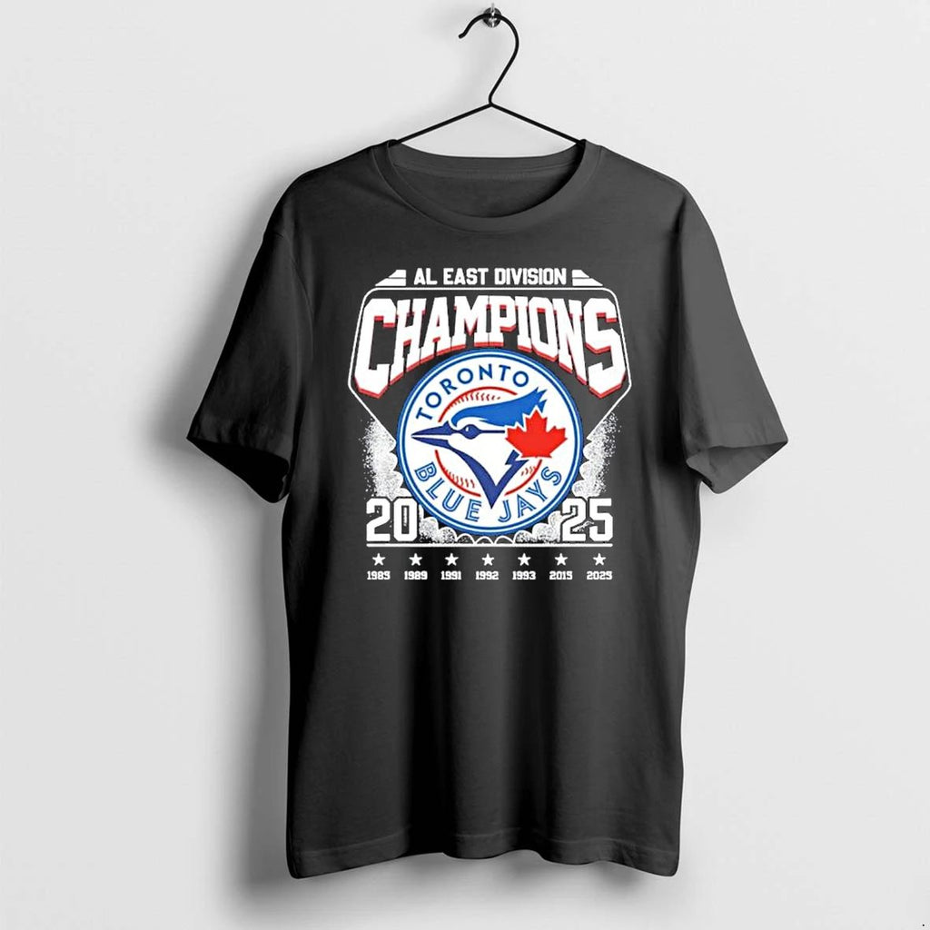 Toronto Blue Jays 2025 Al East Division Champions Vintage Tshirts Sweater