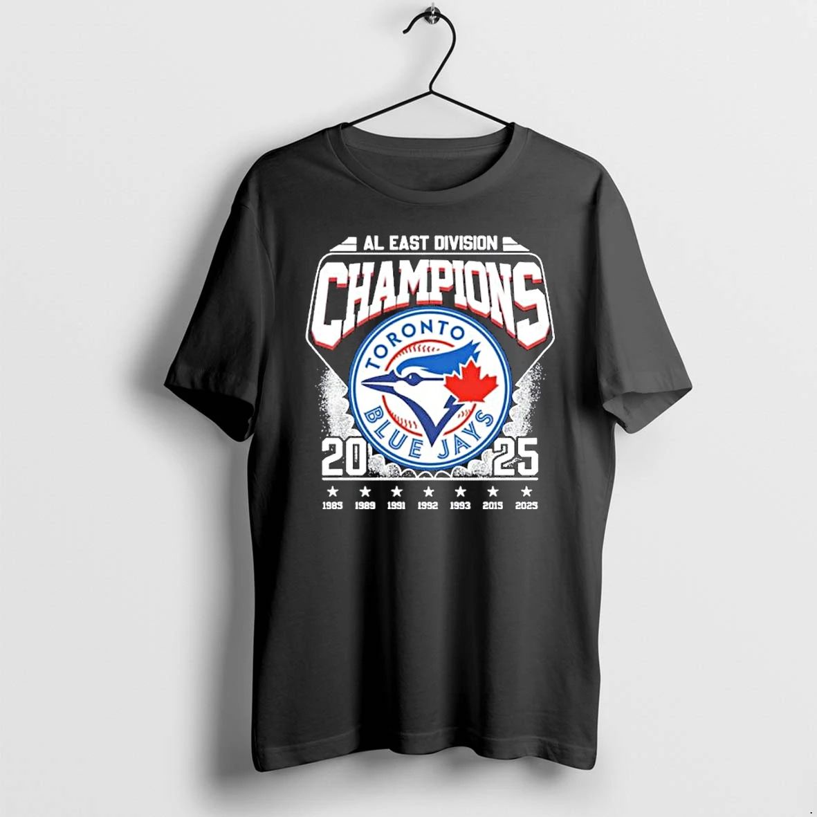Toronto Blue Jays 2025 Al East Division Champions Vintage Tshirts Sweater